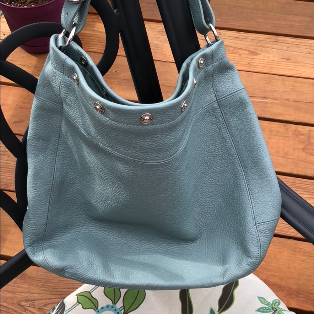 Furla gorgeous pebbled leather bag used twice